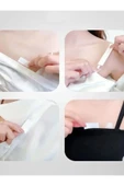 36 Parça Şeffaf Elbise Sabitleyici Dekolte Takı Kıyafet Sabitleme Bandı Kaydırmaz Çift Taraflı Bant - 4