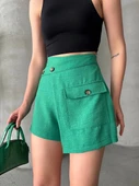 Tek cepli şort etek - 5