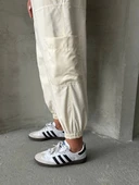 Jogger lastik paça pantolon - 4