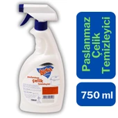 Birka Extra Paslanmaz Çelik Yüzey Temizleyicisi 750 ml – Üstün Temizlik, Maksimum Koruma - 1