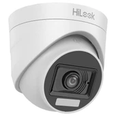 HILOOK 5MP THC-T157-LPS 2.8Mm Smart Lıght Colorvu Sesli Ahd Dome Kamera - 1