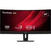 VIEWSONIC 34" VA VG3456C 5MS 100HZ HDMI-DP DOCK KAVISLI MONİTÖR 3440X1440 thumbnail 1