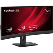 VIEWSONIC 34" VA VG3456C 5MS 100HZ HDMI-DP DOCK KAVISLI MONİTÖR 3440X1440 thumbnail 2