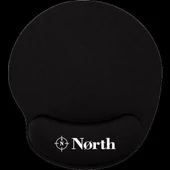 NORTH AirFly Premium Quality Bilek Destekli Siyah Gaming Mouse Pad - 1