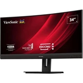 VIEWSONIC 34" VA VG3456C 5MS 100HZ HDMI-DP DOCK KAVISLI MONİTÖR 3440X1440 thumbnail 3