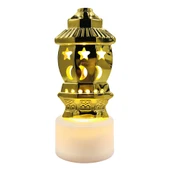 12 li Ramazan Ayaklı Led Işık Gold Renk Gün Işığı MZ6200-235 - 1