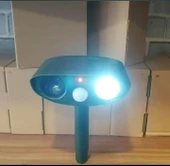 Yabani Hayvan Kovucu Ultrasonik Güneş Enerjili Cihaz Çalışan Açık Alan Bahçe Hareket Sensörlü - 4