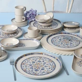 Keramika Sapphire Çeyiz Seti 26 Parça 6 kişilik 22743-44-45-46 - 3