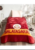 Taç Galatasaray Lisanslı Tek Kişilik Battaniye Gs Aslan - 1