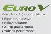 MAX EXTRA BCB42P - 2.2 HP - 42cc Profesyonel Benzinli Yan Tırpan EURO V(5) Motor - 4