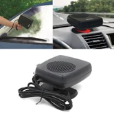 Oto Isıtıcı-soğutucu Fan Cam Buğu Çözücü Fan Araç Içi Isıtıcı-soğutucu Fan 12v Çakmaklık Girişli - 1