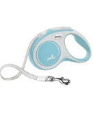 New Comfort Şerit Otomatik Köpek Gezdirme Tasması Medium 5 Mt Max 25kg  Açık Mavi - 2