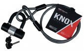 Motosiklet Halat Kilit 1 Metre 20 Cm (120cm) Plastik Kaplı Çelik Halat Motor Bisiklet Kilidi - 1