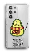 Samsung Galaxy S24 Ultra Uyumlu Baskılı Şeffaf Kılıf Kapak "Potter Abracadabra Büyücü" - 1