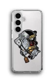 Samsung Galaxy S25 Plus Uyumlu Baskılı Şeffaf Kılıf Kapak "Gracias Amigo" - 1