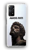 Xiaomi Redmi Note 11 Pro Uyumlu Baskılı Şeffaf Kılıf Kapak "Amor Fati Marcus" - 1