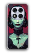 Xiaomi Redmi Note 14 Pro Uyumlu Baskılı Şeffaf Kılıf Kapak "Gotik Dominant Kadın Kilise Katolik" - 1