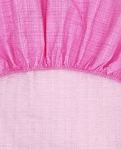 Mordesign 160X200 Çift Kişilik Lastikli Çarşaf Seti Pembe - 3