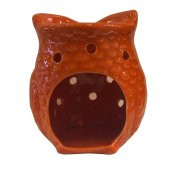 Baykuş Buhurdanlık Turuncu Oil Bunner Gift Set - 2
