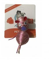 Polo Kedi ikili Simli Fare Top Oyuncak - 1