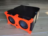 Hexibox Çift Tang Band W3-1876S Subwoofer Muhafaza Plastik Aparat - 10