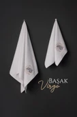 VAROL %100 MİCROCOTTON ÜST KALİTE HAVLU SETİ BURÇ NAKIŞLI - 70