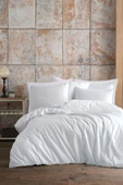 Varol Battal Boy (King Size) Nevresim Takımı 63 Tel - Beyaz - 1