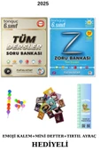 Tonguç 6. Sınıf Tüm Dersler + Zoru Tüm Dersler Soru Bankası 2 KİTAP (EMOJİ K.+MİNİ D.+TIRTIL A.) - 2