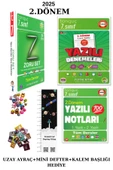 Tonguç 7. Sınıf Zoru TD. - Yazılı Notları-Yazılı Denemeleri 2. DÖNEM (3KİTAP) (UZAY+MİNİ+K.BAŞLIĞI) - 3