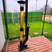 DUMANSIZ FÜZE-ROKET SOBA - PELET SOBASI 120 CM CAM - 1