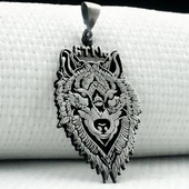 Kurt Tasarımlı 925 Ayar Türk Yazılı Gümüş Kolye Ucu thumbnail 1