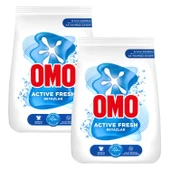 Omo Active Fresh Beyazlar 4 kg x 2 Adet - 1