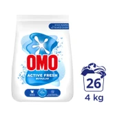 Omo Active Fresh Beyazlar 4 kg x 2 Adet - 2