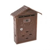 Akşan Çatılı Posta Ve Evrak Kutusu Anahtarlı Bakır - 1