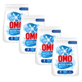 Omo Active Fresh Beyazlar 4 kg x 4 Adet - 1