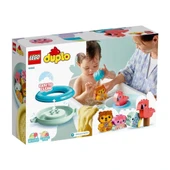 Çocuk 10966 ® Duplo® Banyo Zamanı Eğlencesi: Yüzen Hayvan Adası, 20 parça, +1,5 yaş - 4