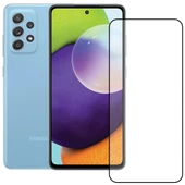 Bufalo Samsung Galaxy A72 Ekran Koruyucu 9D Temperli Cam - Siyah thumbnail 1