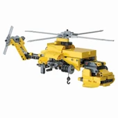 Çocuk 75063TR Kurtarma Helikopteri - Mekanik Laboratuarı +8 yaş - 3