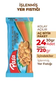 Paşa Kuruyemiş İşlenmiş Yer Fıstığı 30 gr X 24 Adet (720 gr) - 2