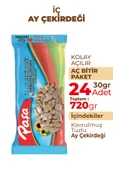 Paşa Kuruyemiş İşlenmiş İç Ay Çekirdeği 30 gr X 24 Adet (720 gr) - 2