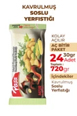 Paşa Kuruyemiş Kavrulmuş Mısır Soslu Yer Fıstığı 30 gr X 24 Adet (720 gr) - 2