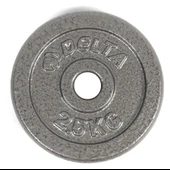Delta Gri Döküm Plaka ( Çiftli ) 2,5 KG x 2 Adet DS 7225 - 1