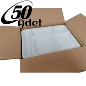 Toptan Polikarbon Tabldot Yemek Tabağı thumbnail 3