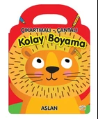 3-6 yaş Çıkartmalı-Çantalı Kolay Boyama Seti (4 Kitap) - 3