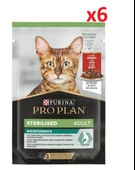 Pro Plan Sterilised Pouch Sığır Etli Kısırlaştırılmış Kedi Konservesi 85 Gr x6adet - 4