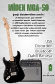 Midex RPH-31BK-50AMP Solak Elektro Gitar 50W Amfili Full Set - 2