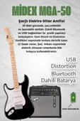Midex RPH-31WB-50AMP Solak Elektro Gitar 50W Amfili Full Set thumbnail 2