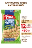 Paşa Kuruyemiş Kavrulmuş Antep Fıstığı 40 gr X 12 Adet (480 gr) - 2
