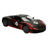 Rastar 1:14 Uzaktan Kumandalı Porsche 918 Spyder Weissach Işıklı Araba 32 cm - Siyah - 1