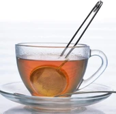 Zhlhome Kıskaçlı Bitki Çayı Filtresi Top Çay Demliği Çay Filtresi Maşası - 2
